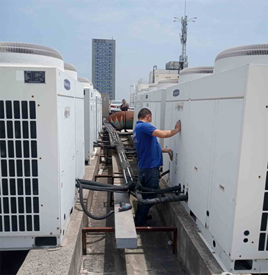 永登中央空调制热和不制冷系统维修方法